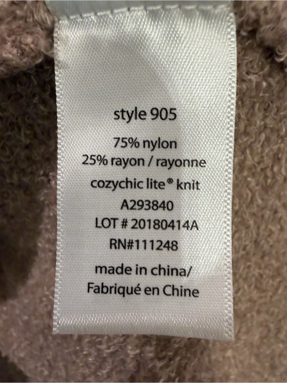 Barefoot Dreams CozyChic Lite Hooded Resort Cardigan Size Medium - Picture 4 of 6